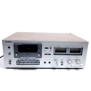 Vintage Yamaha Natural Sound Stereo Cassette Deck Recorder Player Tc - 520