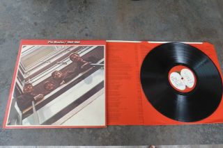 The Beatles - 1962 - 66 Red Album Uk 1st Press Apple Pcsp 717 Rare 2xlp