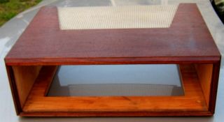 Vintage Hh Scott " Wide C " Cabinet For Amps,  Tuners & More