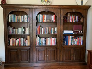 Pennsylvania House Solid Oak Bookcases,  Set Of 3, .