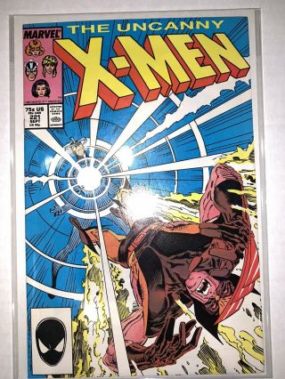 Uncanny X - Men 221 (9/87 Marvel) Vf,  (8.  5) 1st App Mr.  Sinister Wolverine