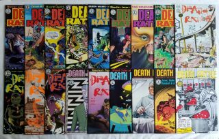 Death Rattle Vol 2 Full Run 1 - 18 Comic Books W/ 8 1st Xenozoic Tales