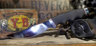 Vintage Gerber Hunting Knife Model 525 Rubber Handle Portland Oregon