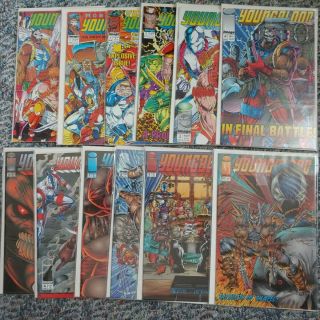 Youngblood Vol 1 0 - 10 (1992 Image Comics) With 1 2nd Print Complete Series