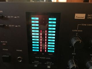 SANSUI AU - D5 Integrated Stereo Amplifier Receiver Vintage Amp 2