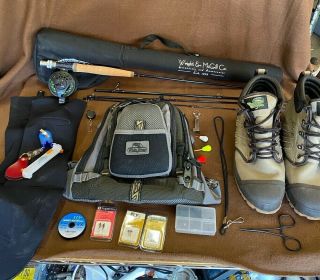 Fly Fishing Gear / Rod / Reel / Pack / Flies / Boots / Socks / More Wright & M