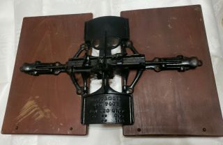Antique R.  M.  Lambie Book Holder (top Only,  No Stand)