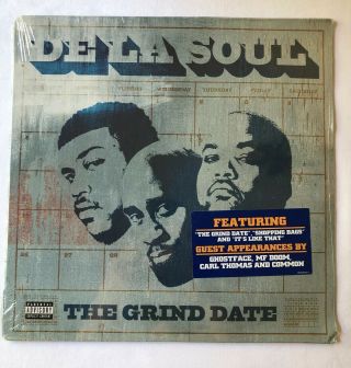 2004 De La Soul The Grind Date Vinyl Lp Common Ghostface Flava