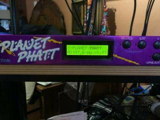 E - Mu Planet Phatt Vintage Midi Sound Module - Rackmount Hip - Hop Production Synth