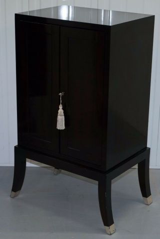 Chinese Lacquered Cabinet With Bank / Chest Of Drawers Inside Luxury Designer