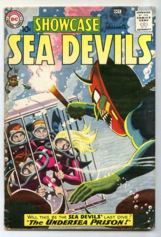 Showcase 28 (sea Devils) Silver Age - Dc Comics Vg {generations}