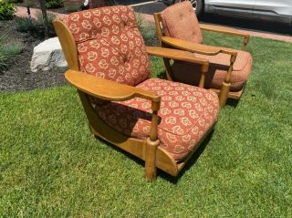 Cushman Colonial Arm Chairs - Vintage Pair In