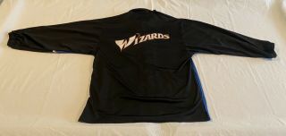Vintage Nike Authentic Washington Wizards Warm Up Shooting Jacket Mens L Jordan 3