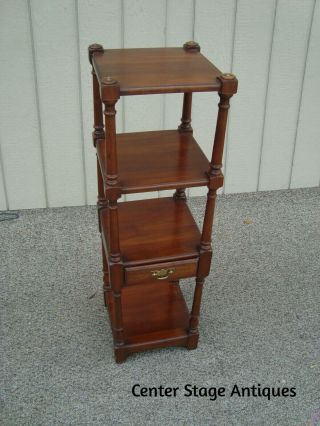 61135 Solid Cherry Pennsylvania House Bookcase Curio Stand