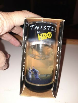 Vtg " Twister " Movie Promo,  Hbo 1997 Snow Globe W/tornado