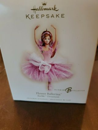 Hallmark Keepsake Ornament - Barbie Flower Ballerina 2007
