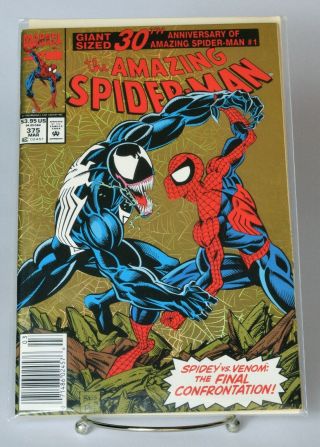 1993 Spiderman 375 Marvel Comic Giant - Sized 30th Anniversary Spidey 1