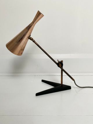 Desk Lamp Designed In 1958 By G A Scott For Maclamp Uk.
