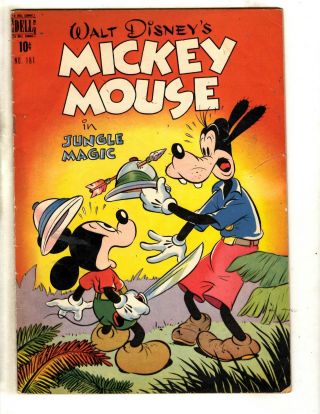 Four Color 181 Fn Dell Golden Age Comic Book Mickey Mouse Walt Disney Jl19