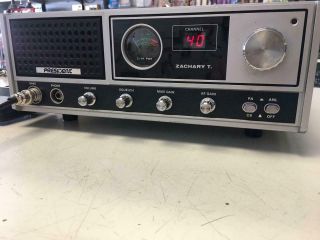 Vintage President Zachary T.  Cb Base Station 40 Channel Very Great