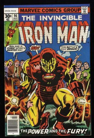 Iron Man 96 Nm 9.  4 Marvel Comics