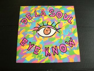 De La Soul Eye Know,  Me Myself And I 2 X 7 " Vinyl Tommy Boy 1989