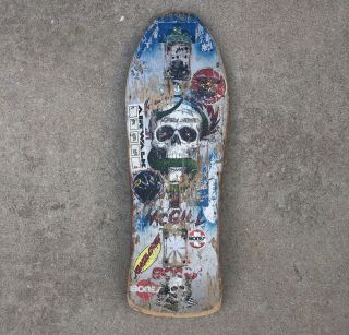 Powell Peralta Bones Brigade Mike Mcgill Vintage 80s Skateboard Deck