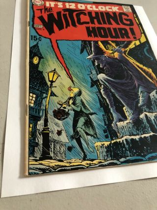 THE WITCHING HOUR 4 - 1969 - ALEX TOTH HORROR DC FN/VF 8.  0 3