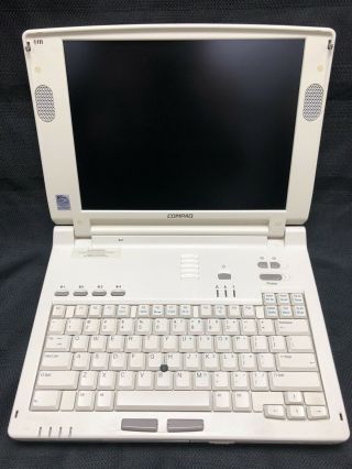 Vintage Compaq Armada 7730mt Laptop Windows 98 Intel Pentium Perfect