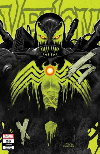 Venom 26 (tyler Kirkham Exclusive Variant) Comic Book Marvel Comics