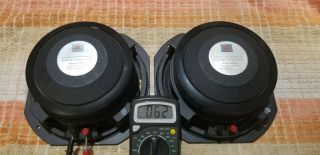 Vintage Jbl Le8t - H 8 " Full Range Speakers Pair Aquarius 4 &others