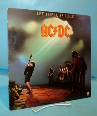 Ac/dc Let There Be Rock 1977 Atco Records Vinyl Lp Sd 36 - 151