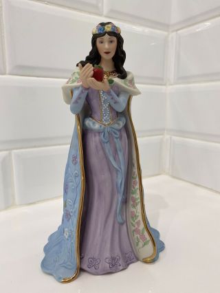 Lenox Snow White " The Legendary Princess " Fairy Tale Fine Porcelain Figurine