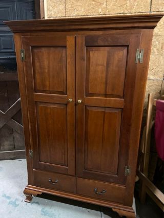 Eldred Wheeler Solid Wood Armoire