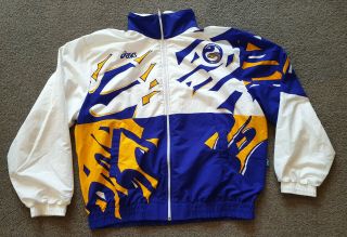 Rare Vintage Parramatta Eels Jacket Asics 4xl Nrl Arl -