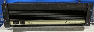 Vintage Qsc Model 1200 Rack Mount 2 Channel Power Amplifier Made In Usa