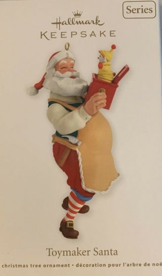 Hallmark Keepsake Ornament Toymaker Santa 2012 Jack In The Box 13th 13 Series