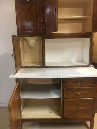 Vintage Hoosier Cabinet with Flour Sifter local pickup 2