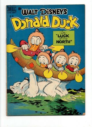Four Color 256 Vintage Dell Comic Walt Disney Donald Duck Golden Age 10c
