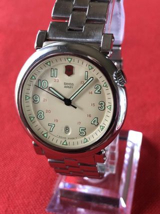 Vintage Swiss Army Cavalry “delta” Watch.  Very Rare And Unique 90’s Watch.  Men’s