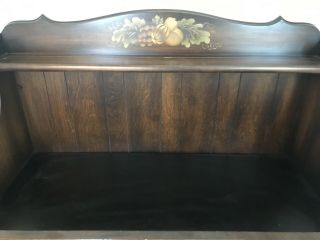 1950s Vintage Hitchcock Dry Sink Maple - 36.  5”Wx17.  5”Dx48”H Cabinet Antique 3