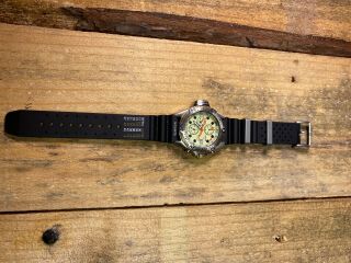 Vintage Citizen Green Aqualand Diver Promaster 3745 - E70022 Chronograph Watch