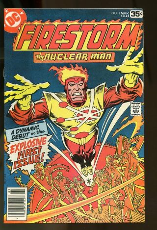 Firestorm The Nuclear Man 1 - 5 Very Good / Fine 5.  0 Complete Set 1978 Dc Comics