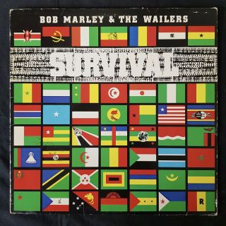 Bob Marley Wailers Survival Tuff Gong Ilps 9542 Uk Vinyl Lp Reggae Roots