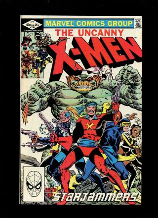 Uncanny X - Men 155,  156,  157,  158 (1982 Marvel) 4 Bks Starjammers Rogue Cockrum 3