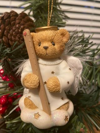 Cherished Teddies Ornament Reaching Heights For You Item 68998