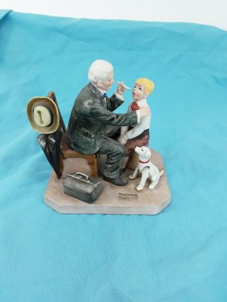 Norman Rockwell Figurines Country Doctor