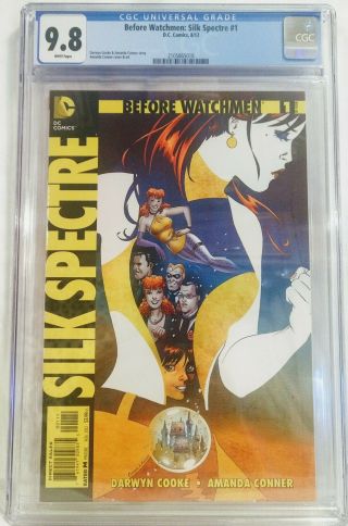 Before Watchmen: Silk Spectre 1 Cgc 9.  8 White Pages 8/2012