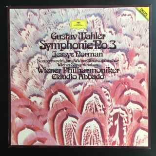 Mahler Symphony No.  3 Abbado Jessye Deutsche 2741 010 Box Set Vinyl 2 X Lp Nm