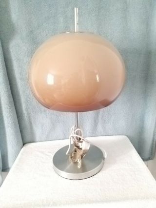 A Vintage Prova Retro Mushroom Lamp In The Manner Of Harvey Guzzini (2611)